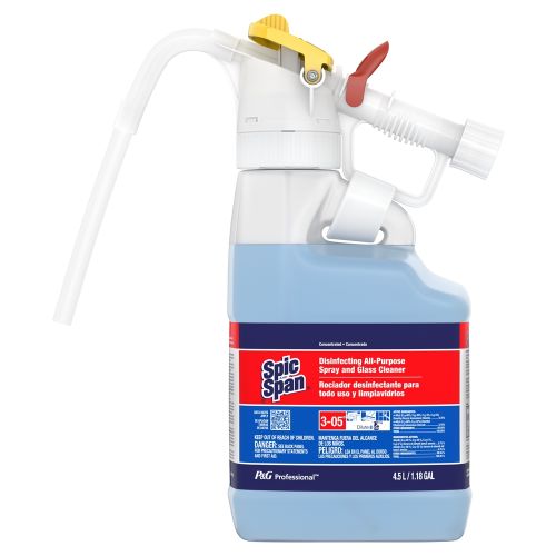 Spic & Span Professional Disinfecting All-Purpose Spray and Glass Cleaner, Dilute 2 Go, 1.18 Gallons